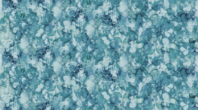 Fox Den DP28338-44 Blue by Deborah Edwards and Melanie Samra for Northcott.