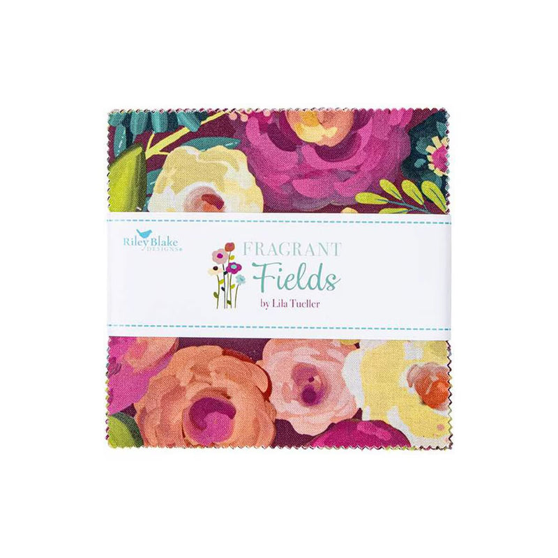 Fragrant Fields 5 Inch Stacker 5-15220-42 by Lila Tueller for Riley Blake Designs