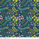 Fragrant Fields C15221-DKFOREST Sprigs by Lila Tueller for Riley Blake Designs