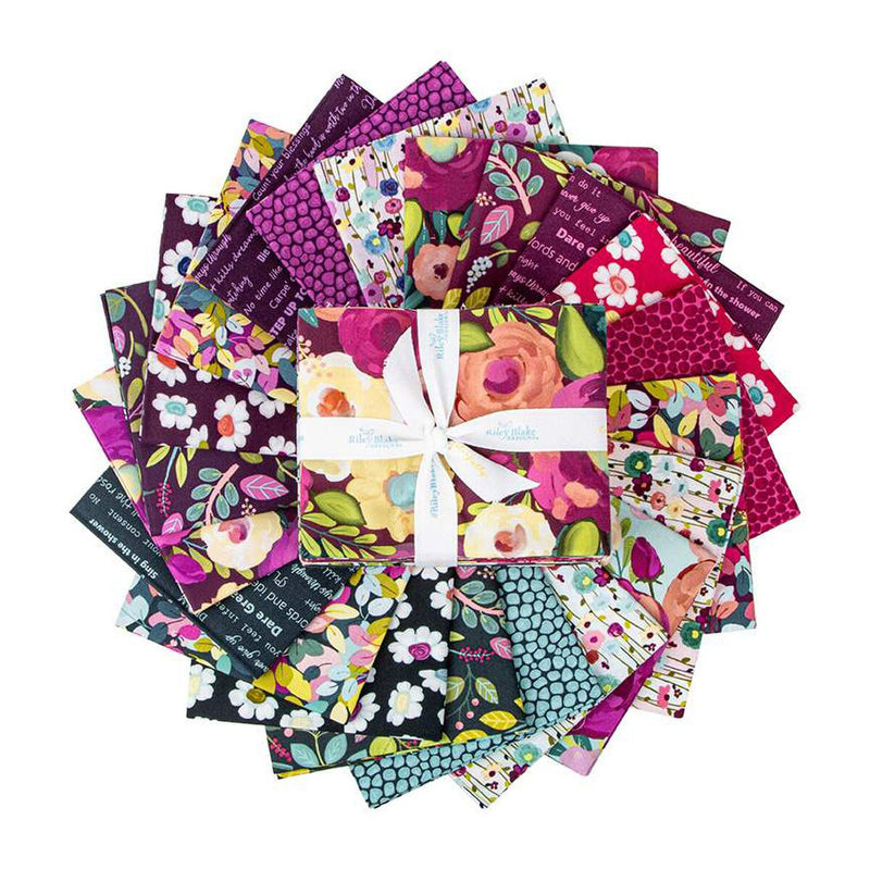 Fragrant Fields Fat Quarter Bundle FQ-15220-21 by Lila Tueller for Riley Blake Designs