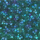 Fresh Meadow Batik U2499-21 Teal by Hoffman Fabrics