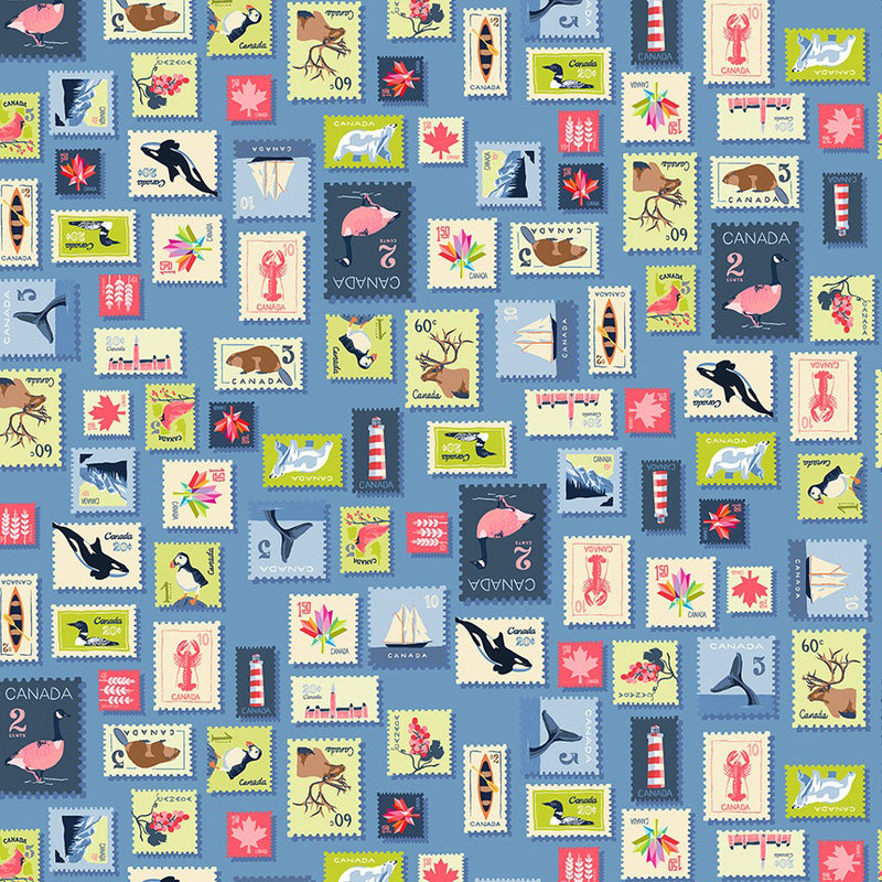 From Sea to Sea to Sea 54315-2 Lake Post Me a Letter by Tamara Kate for Windham Fabrics