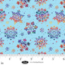Frostykins 4270-70 Lt Blue Snowflakes by Ray Heere for Blank Quilting Corp.