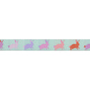 Tula Pink Full Moon Forest II Hop To It Blossom 16mm (5/8") Wide Ribbon TK-130/16mm Col 01 by Renaissance Ribbons.