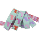 Tula Pink Full Moon Forest II Hop To It Blossom 16mm (5/8") Wide Ribbon TK-130/16mm Col 01 by Renaissance Ribbons.