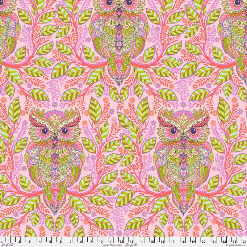 Full Moon Forest II PWTP244.HONEY Hootie Patootie by Tula Pink for FreeSpirit