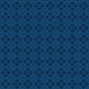Garden Dalliance 17304-56 Quadrille Indigo by Shelley Cavanna for Contempo Studio for Benartex