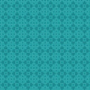 Garden Dalliance 17304-84 Quadrille Teal by Shelley Cavanna for Contempo Studio for Benartex