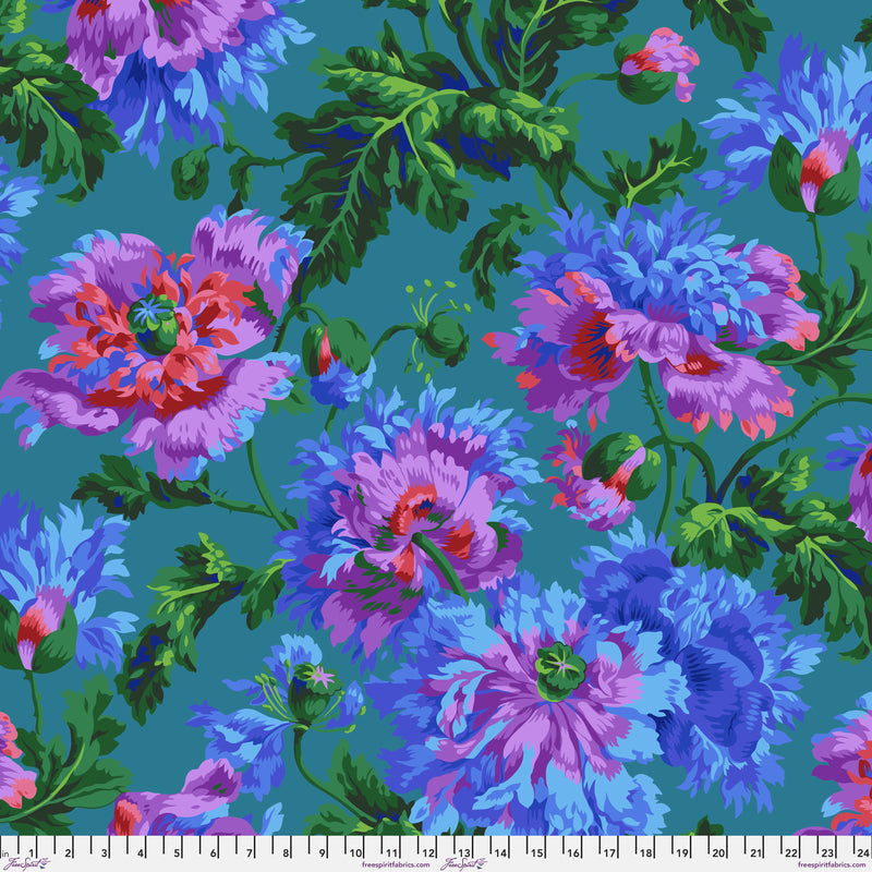 Garden Party PWPJ020.BLUE by Philip Jacobs for FreeSpirit