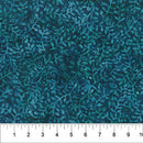 Garden Spirit Batik 83182-64 Dark Teal Leafy Vine by Banyan Batiks by Northcott