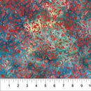 Garden Spirit Batik 83183-48 Denim Swirled Stencil by Banyan Batiks by Northcott