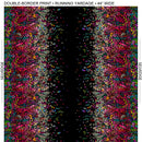 Gardenia 53762D-1 Black Blossom Double Border by Sally Kelly for Windham Fabrics