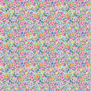 Gardenscape 2930-01 White Ditsy Floral by Rathenart for Blank Quilting