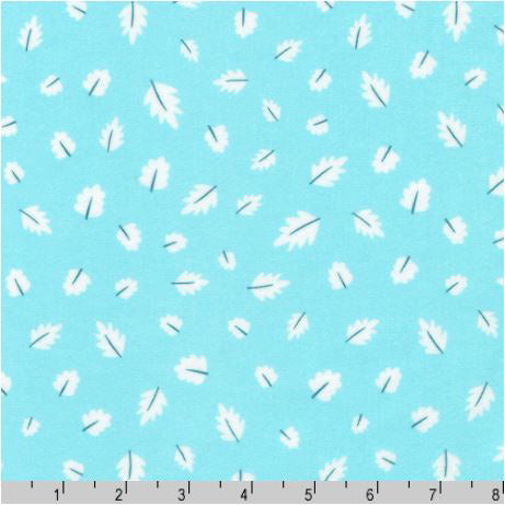 Gentle Night Flannel SRKF-22368-70 Aqua by Studio RK for Robert Kaufman