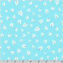 Gentle Night Flannel SRKF-22368-70 Aqua by Studio RK for Robert Kaufman