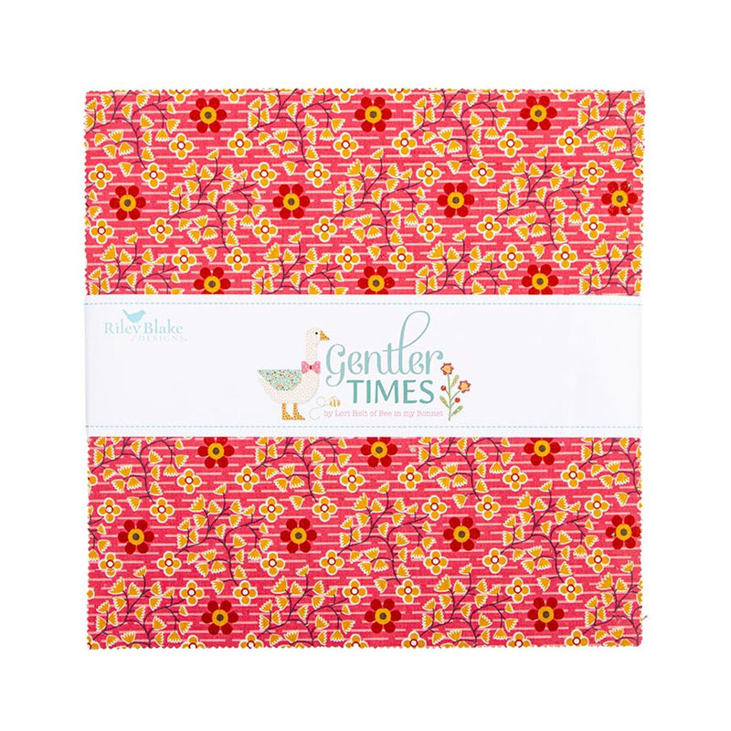Gentler Times 10 Inch Stacker 10-16470-42 by Lori Holt of Bee In My Bonnet for Riley Blake Designs.