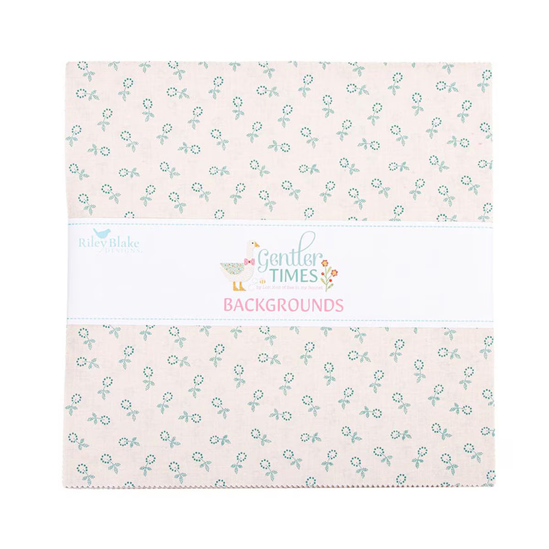 Gentler Times Backgrounds 10 Inch Stacker 10-16470B-42 by Lori Holt of Bee In My Bonnet for Riley Blake Designs.