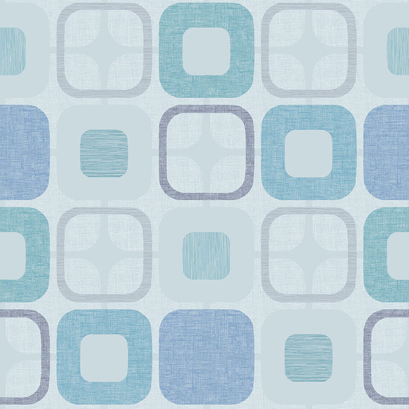 Geo-Square 108" 9986-11 Lt Blue by Blank Quilting
