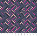 Ghost Town 90520-45 Denim Dots by Dana Willard for FIGO Fabrics