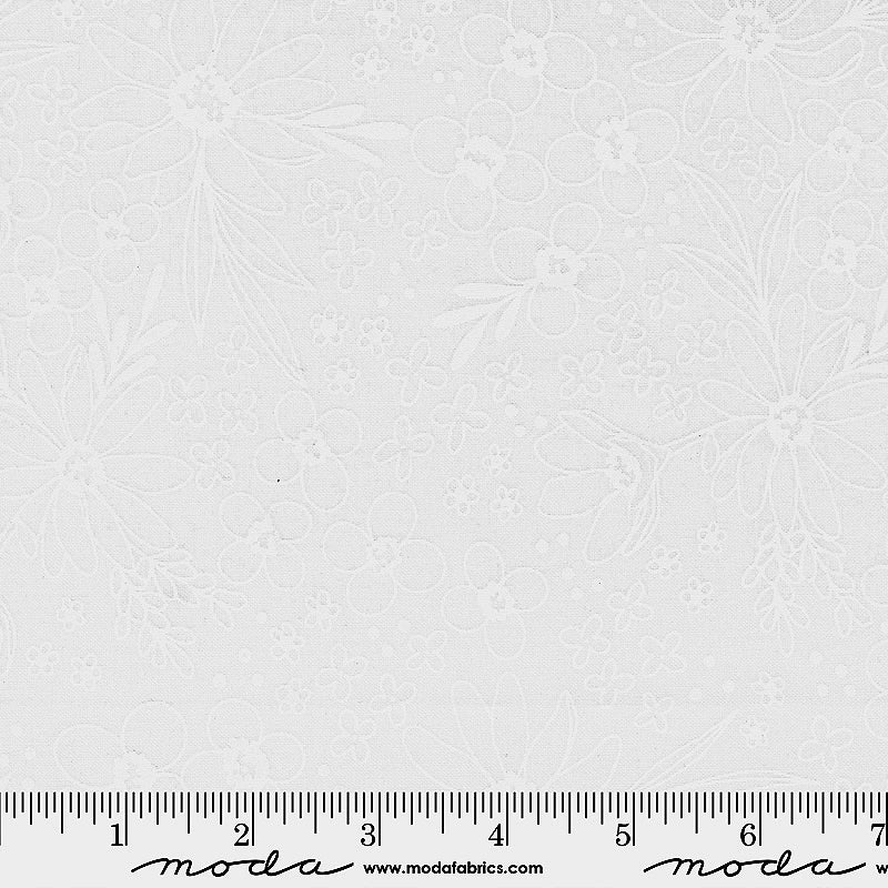 Gilded 11531-13 Paper White by Alli K Design for Moda