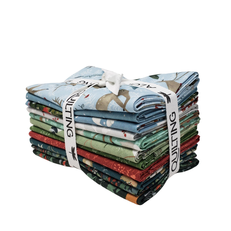 Glad Tidings We Bring Fat Quarter Bundle angled photo