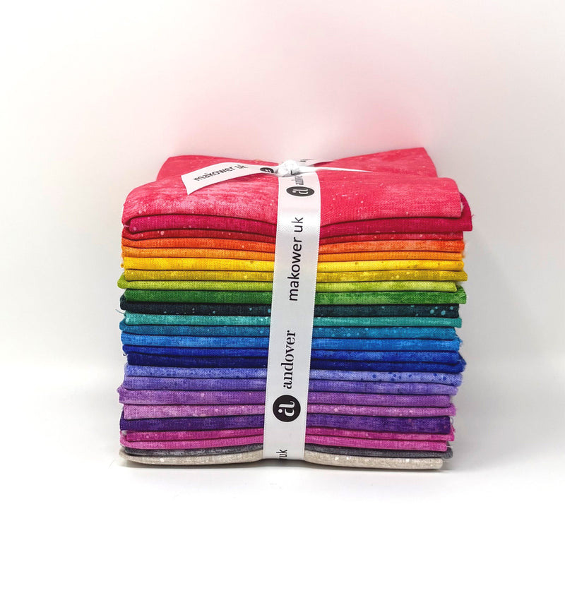 Glaze II Fat Quarter Bundle FQ-GLAZE2-X by Libs Elliott for Andover Fabrics