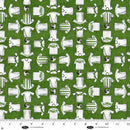 Goalbound 4756-66 Green Soccer Jerseys by Urban Essence Designs for Blank Quilting Corp.