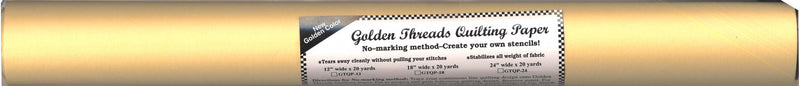 Golden Threads Quilting Paper - 18 Inch X 20yds GTQP18