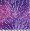 Graceful Batik AMD-22484-19 Orchid by Lunn Studios for Artisan Batiks. Robert Kaufman Fabrics.