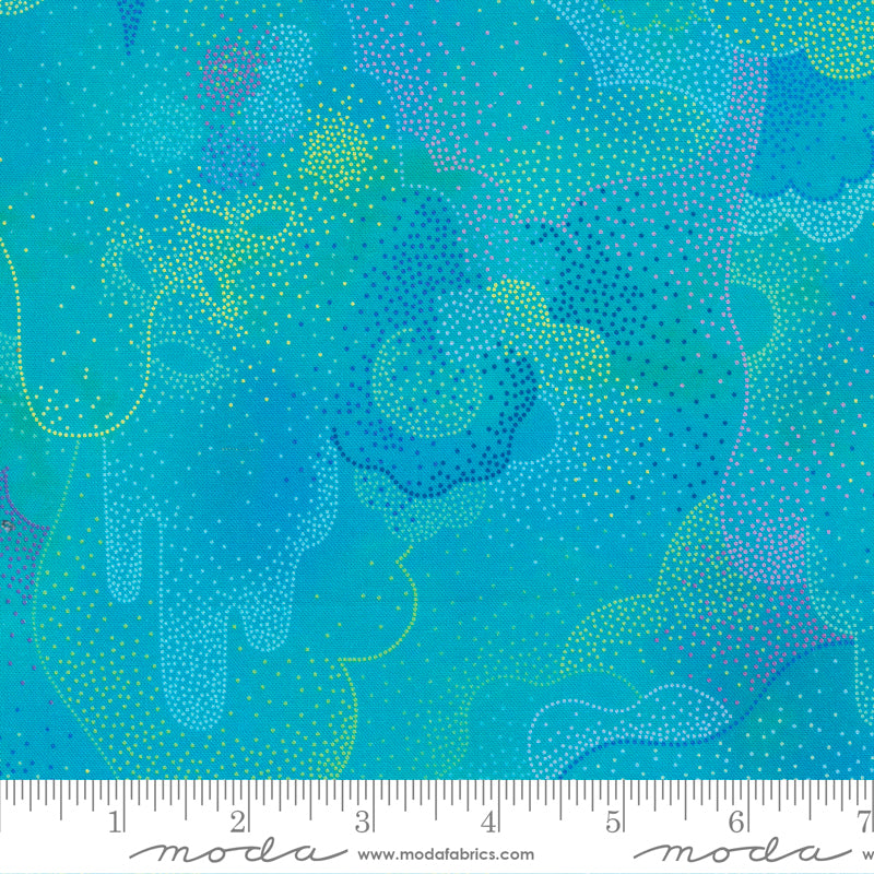 Gradients Auras 33737-17 Turquoise by Moda