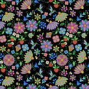 Grandma's Garden 52000-BLACK by William Brien for Elizabeth's Studio