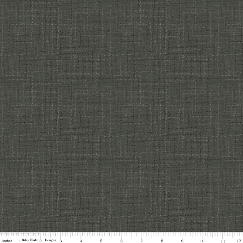 Grasscloth Cottons C780-CHARCOAL by Heather Peterson for Riley Blake Designs