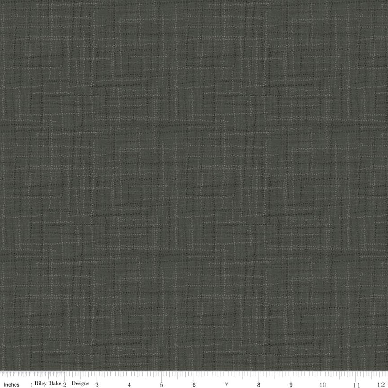 Grasscloth Cottons C780-CHARCOAL by Heather Peterson for Riley Blake Designs