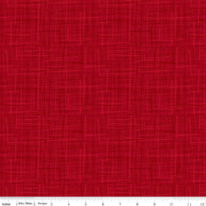 Grasscloth Cottons C780-CRANBERRY by Heather Peterson for Riley Blake Designs