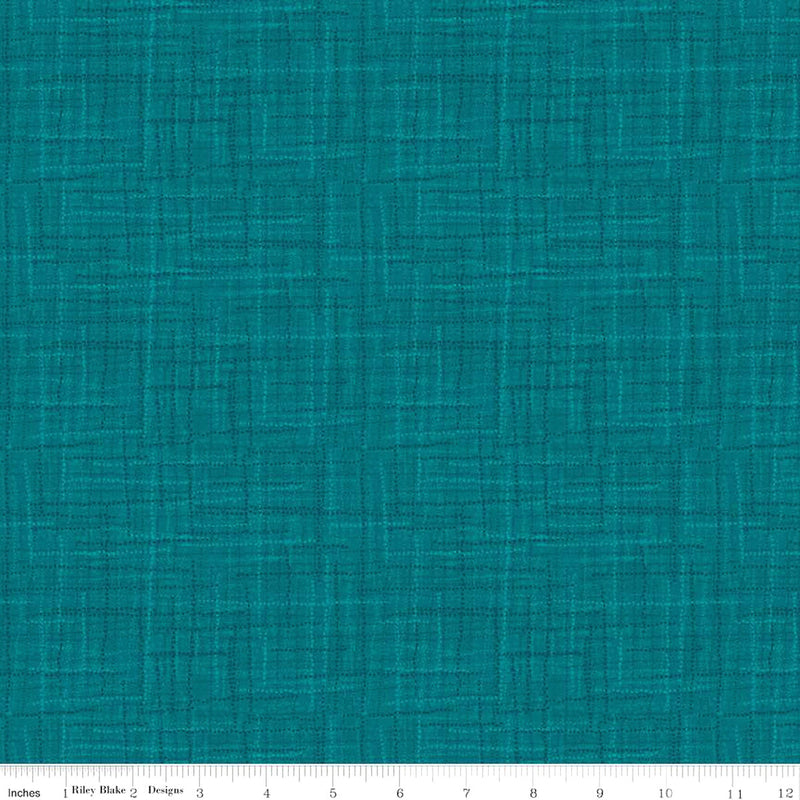 Grasscloth Cottons C780-DARKTEAL by Heather Peterson for Riley Blake Designs