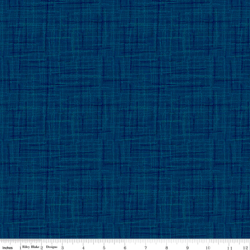 Grasscloth Cottons C780-DENIM by Heather Peterson for Riley Blake Designs