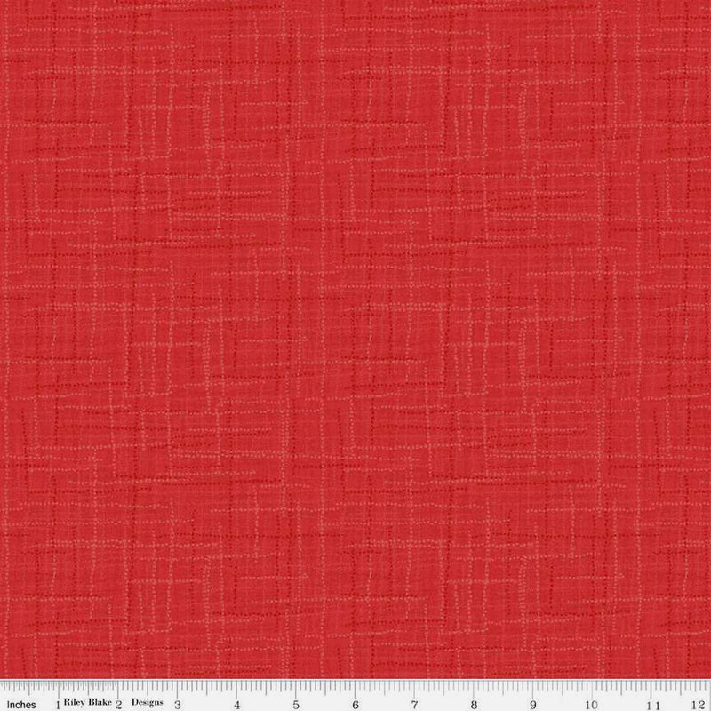 Grasscloth Cottons C780-ROUGE by Heather Peterson for Riley Blake Designs