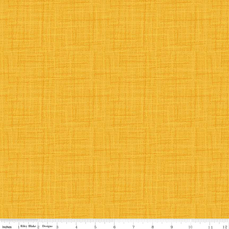 Grasscloth Cottons C780-SAFFRON by Heather Peterson for Riley Blake Designs