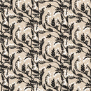 Grove CL90925-99 Branches Black 55% Linen 45% Cotton by Cecilia Petterson for FIGO Fabrics