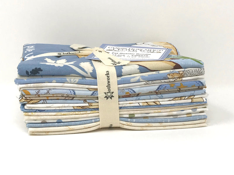 Guess How Much I Love You 2024 Blue Fat Quarter Bundle FQ0478 licensed to Clothworks