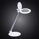 Halo Go 2 Rechargeable Table Light and Magnifier on a black background.