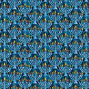 Hanukkah Lights DP28981-46 Menorahs Blue Multi by Deborah Edwards and Elena Belokrinitski for Northcott