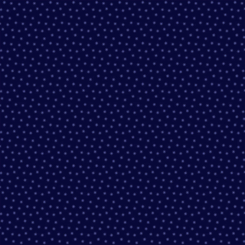 Happiness 90599-49 Navy Pinwheel - Fat Quarter