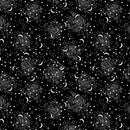 Happy Hauntings 14947G-12 Starry Sky Black by Greta Lynn for Kanvas.