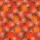 Happy Hauntings 14950G-39 Spooky Spiderwebs Orange by Greta Lynn for Kanvas.