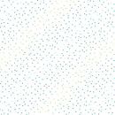 Happy Notes 16443-90 Dot/Dot Green/White by Sugaridoo Quilt Studio for Benartex