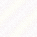 Happy Notes 16443-91 Dot/Dot Pink/White by Sugaridoo Quilt Studio for Benartex