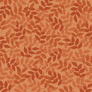 Harmony Flannel 24777-CFLN Nutmeg Leaf by QT Fabrics