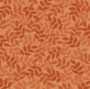 Harmony Flannel 24777-CFLN Nutmeg Leaf by QT Fabrics