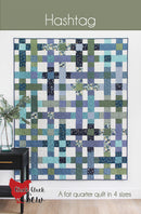 hashtag quilt pattern by cluck cluck sew showing front cover CCS222
